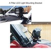 UTV LED Light Mounting Bracket 2 Pieces Side Pillar Mounting