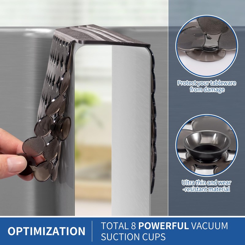 Yolife PVC Sink Saddle - Kitchen Sink Divider Mat with
