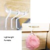 OJYUDD 12 Pack White Smart Over The Door Hook,2 Side