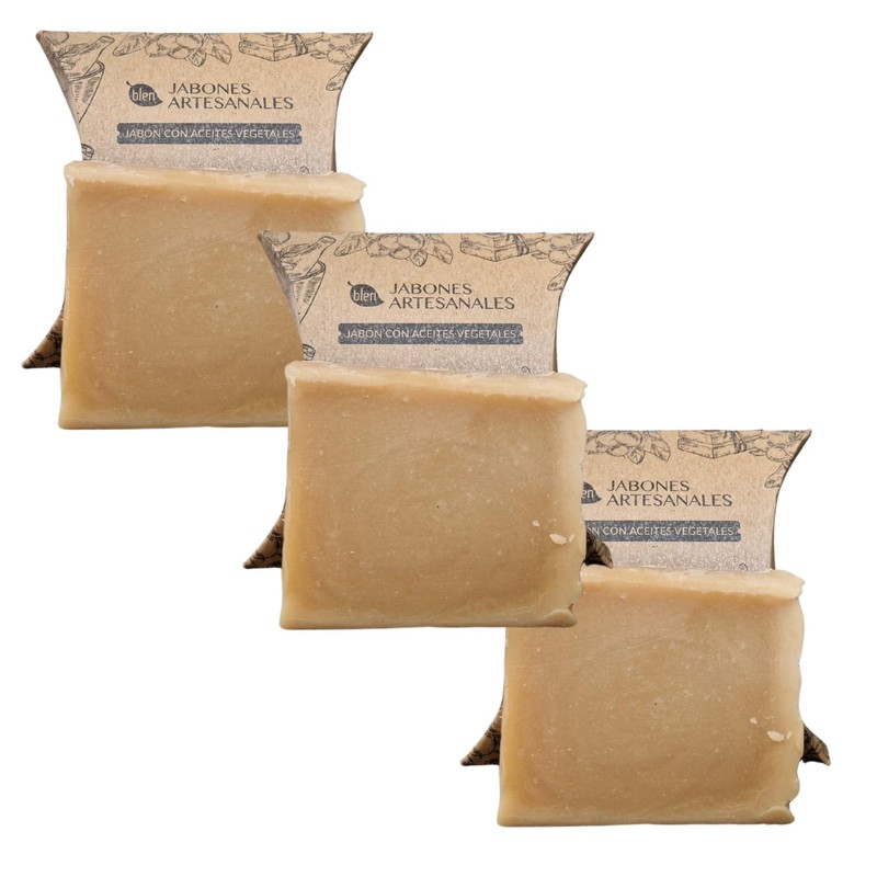 BLEN | 3 Pack Jabones Artesanales Leche de Burra |