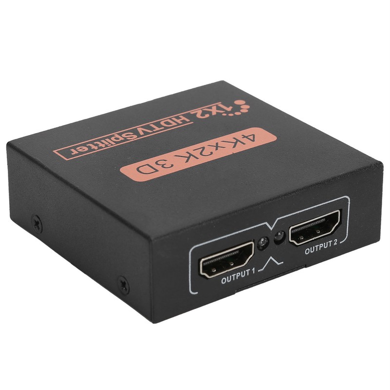 High Definition Multimedia Interface Splitter 4Kx2K 1‑In 2‑Out Computer Accessories