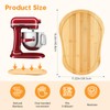 Ottkids Bamboo Mixer Slider Mat for KitchenAid 5-8 Qt Tilt