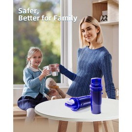 CRF950Z Filter Replacement for Compatible with PUR Water Filter Pitcher and Dispensers, CRF950Z, CRF-950Z, PPF900Z, PPF951K, PPT700W, Adsorb 99% Chlorine, Pack of 3, By DESENRUIS Upgraded Water Filter