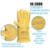 Weldas® COMFOflex® premium welding gloves, proprietary flame retardant air cushioned