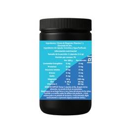 Zma Citrato Magnesio Zinc Vitamina Cápsulas 230 500 Suplemento Alimenticio Isaaquim