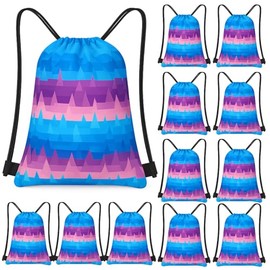 Yiyiring 30 Pcs Video Game Drawstring Bags Bulk 12 x 10 In Treat Goody Waterproof Beach Bags Anime Games Gift Bag Set for Gaming Themed Party Birthday Party Favor Supplies(Video Game)