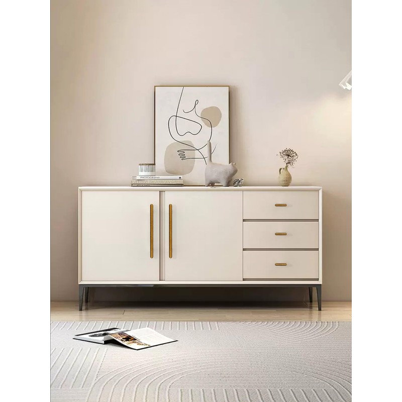 Asimerdeco 10 Pack Antique Brass Cabinet Knobs Single Hole Cabinet