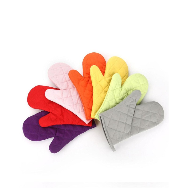 Oven Baking Gloves Thick Heat Resistant Insulation Heat Proof Cotton