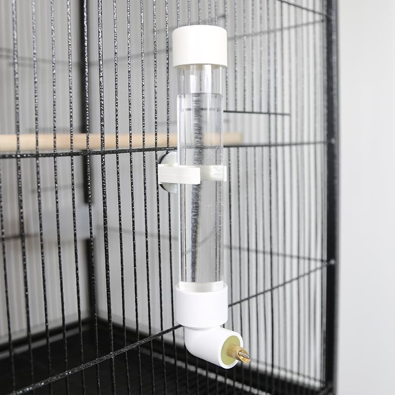 Parrot Water Dispenser Automatic Bird Water Feeder Suspended Bird Cage