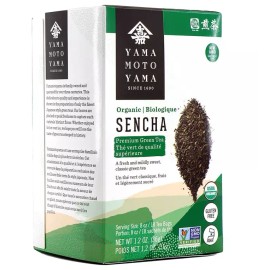 Yamamotoyama Japanese Yamamotoyama Organic SENCHA Premium Green Tea (18 Tea Bags) Gluten Free