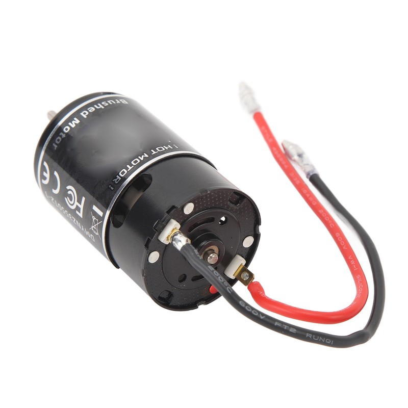550 12T Brushed Motor with 60A Brushed ESC for ARRMA