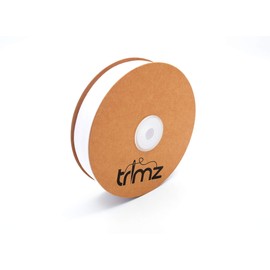 Trimz Nastro sbieco in policotone, bianco, 25 mm x 20 m