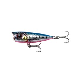 Savage Gear Salt Minnow Popper 4.3 cm 4g Surface Bait, Colour: Pink Belly Sardine PHP