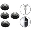 Pack of 4 Replacement Rubber Ball Valve Washers, Spare Rubber