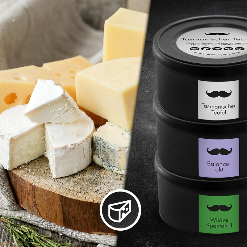 Monsieur Gourmet Three Cheese Highs in Gift Bag
