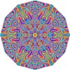 CafePress Digital Mandala 4 Square Sticker 3 X 3 Square