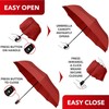 Repel Umbrella Windproof Travel Umbrella - Compact, Light, Automatic, Strong