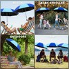 NBtoUS 3 Pack Beach Umbrella, 360 ° Chair umbrella with
