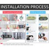 Manual Press Head Wall Mounted Soap Dispenser Shower Lotion Dispenser