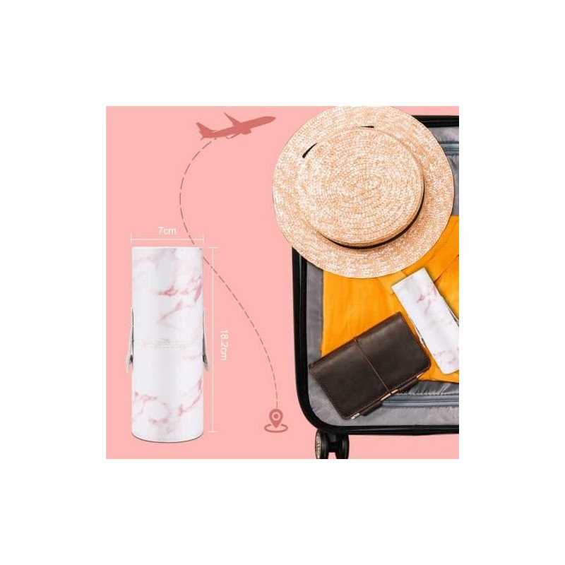 DUAIU Juego de Brochas de Maquillaje 16Pcs Pinceles de Maquillaje