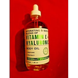 ALL OVER VITAMIN E + HYALURONIC ACID BOY OIL COCONUT VERBENE