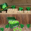 St. Patrick's Day Green Shamrock Lollipops, Individually Wrapped (500-Pack)