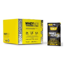 Proteína WheyNer MDN Sports Pack 40 Sobres 30 g c/u 4 Sabores