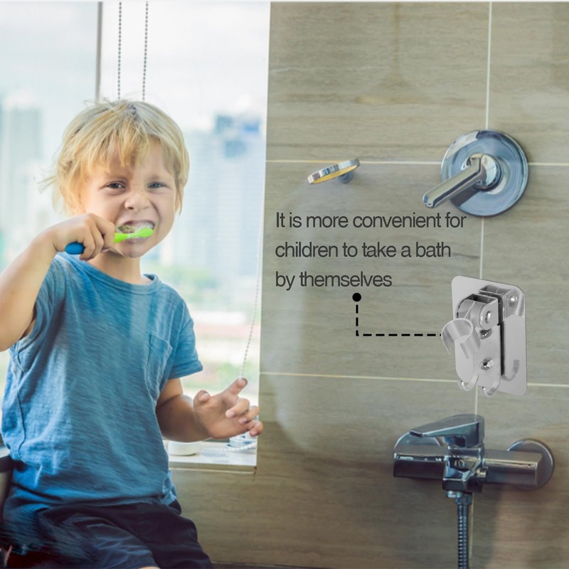 Shower Head Holder, 2 Pack Strong Adhesive Shower Wand Holder