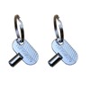 Sprinkler Controller Door Key Sprinkler Timer Lock Key for Orbit