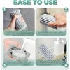 Dusting Sponge Duster, Grey Dust Cleaning Sponge, Reusable Household Cleaning