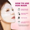 10 Pieces Real Deep Mask, Hydrating Overnight Hydrogel Mask, Pore