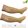 HealthyNees 2 Pairs Set Closed Toe 20-30 mmHg Zipper Compression