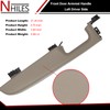 NHILES Front Door Armrest Driver Side Handle Replacement Compatible with