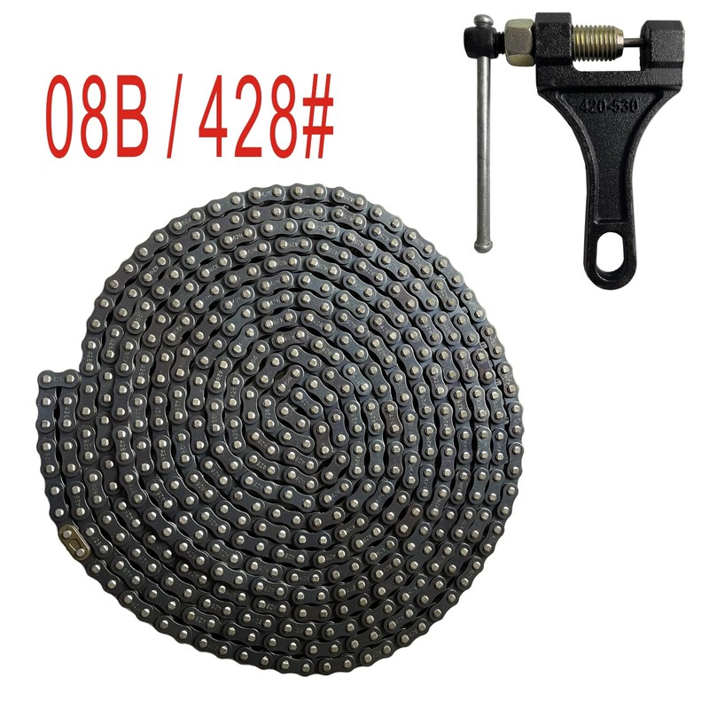 LKSM 08B Roller Chain 20 Feet 480 Link with 10