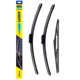 AHWOPS 3 Wiper Front and Rear Wiper Blades for Mazda CX-5 2017-2023, OE Original Style (24″/18″ Front/14″ Rear) For My Car