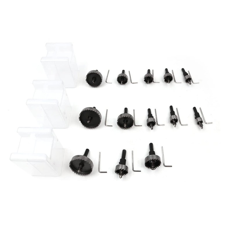 ZONADA 13pcs in Set High Speed Hole Saw Set Metal