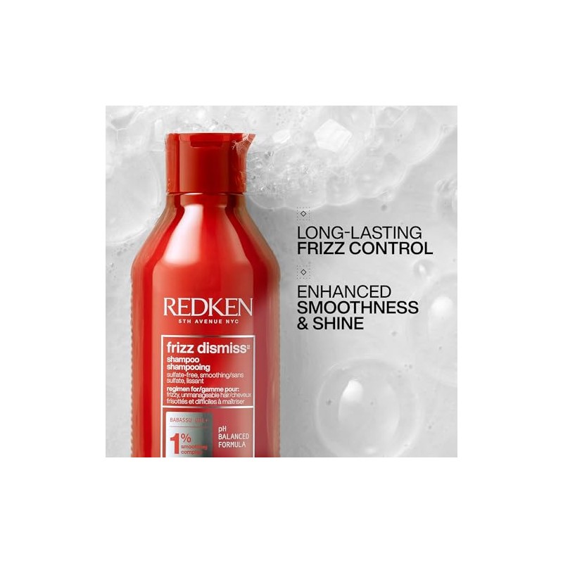 Redken Frizz Dismiss Shampoo-NP For Unisex 10.1 oz Shampoo