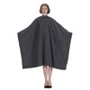 SMARTHAIR Professional Salon Cape Polyester Barber Cape Hair Cut Cape,54”x62”,Grey,C365001C-G