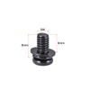 sourcing map M4 x 8mm Carbon Steel Phillips Pan Head