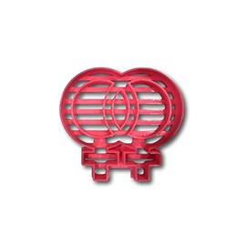 Lesbian Sign Cookie Cutter
