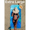 2 Pack Microfiber Lightweight Beach Towel Sand Free Quick Dry