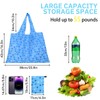 Reusable Grocery Bags For Shopping Packable Large Tote Bag Foldable