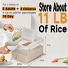LivLab Mker 10 lbs Cereal Containers Storage - Airtight Flour