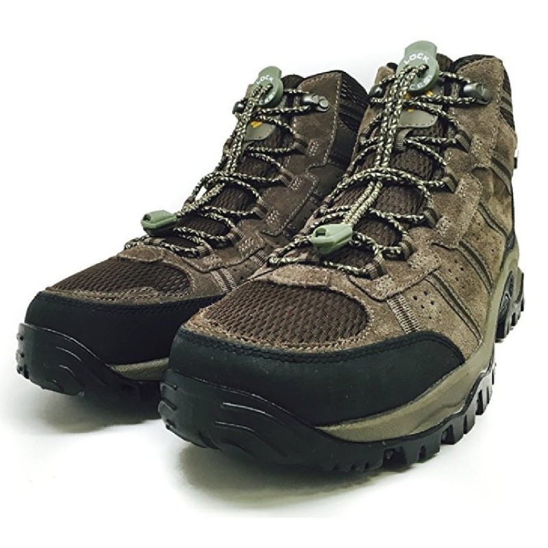 [Lock Laces] No Tie Shoelaces for Boots, Camo