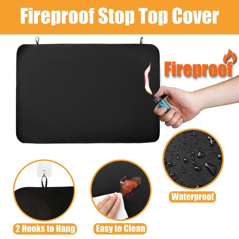 Glass Stove Top Cover Heat Insulation Oil Proof Ceramic Top