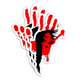 (3Pcs) MMIW Sticker Missing Murdered Indigenous Women MMIW Die-Cut Waterproof Vinyl Stickers for Laptop Water Bottle Hard Hat Decal Birthday Gifts 2 Inches