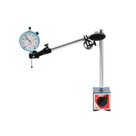 Shars 4-Way 135 LBS Magnetic Base Indicator Holder Speed-Set Fine Adjustment with 1" Dial Indicator 202-7951(202-7931+303-3111S) M]