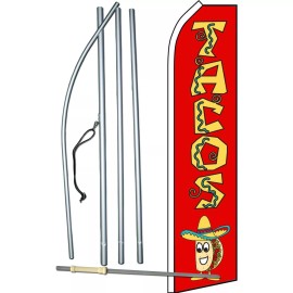 NeoPlex Tacos Swooper Flag Kit