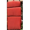 JMC Foldable Outdoor Chaise Lounge Cushion Chair Pad with Ties