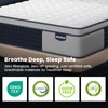 VISCOFLEX Twin Size Mattress, 10 Inch Hybrid Mattress in a